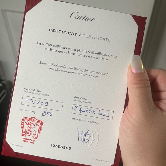 Cartier Love Wedding Band in Yellow Gold Size 55 - Picture 3 of 9